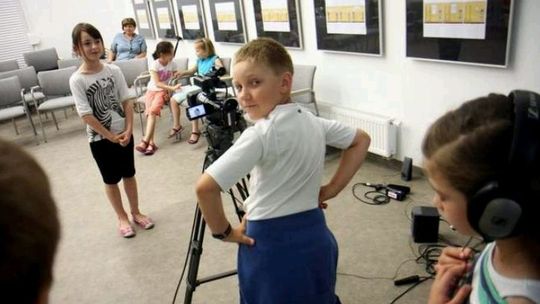 Wakacje w Lublinie: Warsztaty filmowania dla dzieci w Biblio (zdjęcia, wideo)