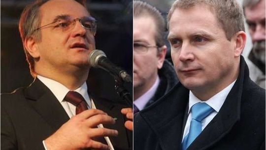 Waldemar Pawlak w radzie nadzorczej lotniska. Razem z drugim działaczem PSL