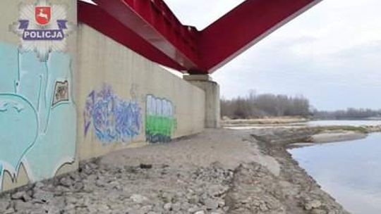 Wandal-graficiarz zatrzymany na gorącym uczynku