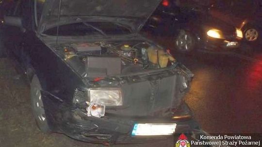 Wandzin. Zderzyły się trzy samochody