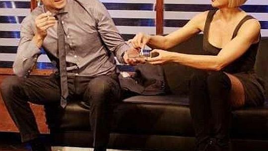 \"Wariatka\" z  Edytą Olszówką i Lesławem Żurkiem