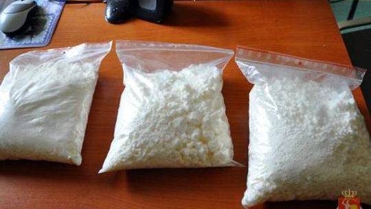 Warszawa: Policjanci przejęli ponad 3 kg amfetaminy; dwóch zatrzymanych