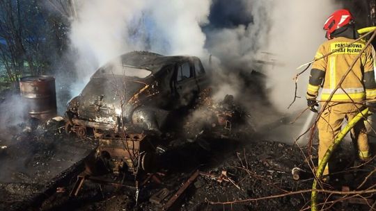 Warszawa stanęła w ogniu