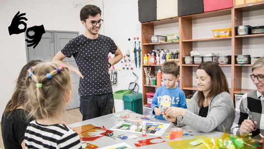 Warsztaty dla dzieci w Galerii Labirynt