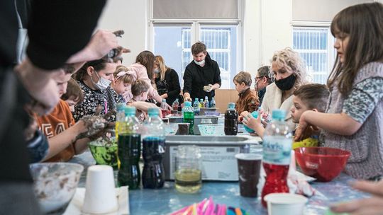 Warsztaty dla dzieci w Galerii Labirynt