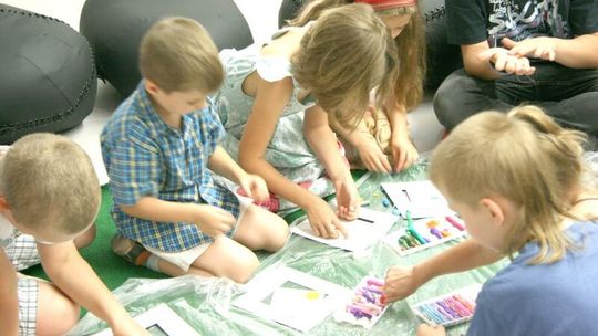 Warsztaty edukacyjne dla dzieci w Galerii Labirynt