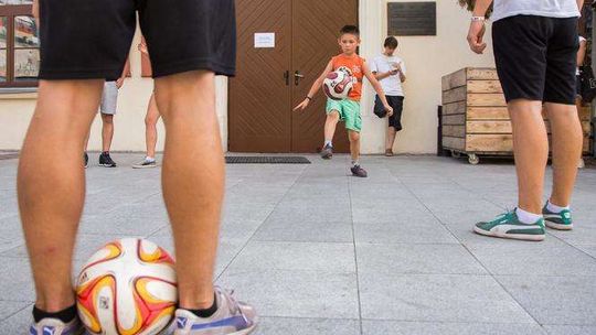 Warsztaty na Centralnym Placu Zabaw