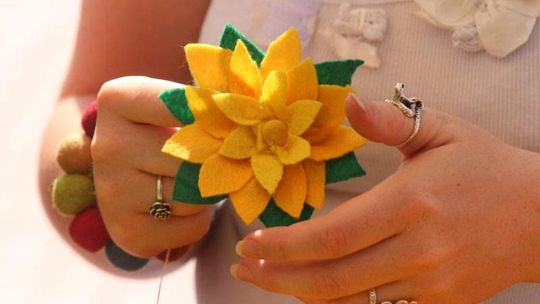 Warsztaty z filcem na Moście Kultury (zdjęcia)