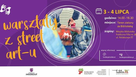 Warsztaty z Fundacją Inside Out w filii nr 38 Miejskiej Biblioteki Publicznej