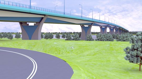 Wbudują kamień węgielny pod budowę mostu na Wiśle w Kamieniu