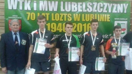 We Włodawie zostały rozegrane mistrzostwa województwa lubelskiego juniorów w tenisie stołowym