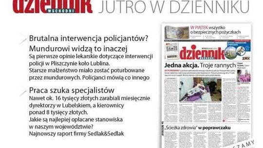 We wtorek w Dzienniku Wschodnim