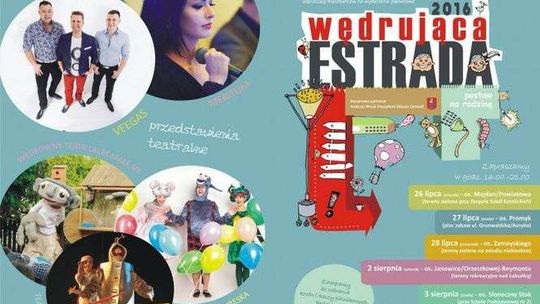 Wędrująca Estrada w Zamościu. Program