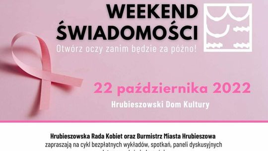 Weekend świadomości w Hrubieszowie. Niech wyjdzie paniom na zdrowie