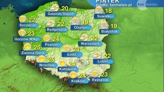 Weekend z gwałtowną pogodą. Będzie gorąco, ale i burzowo