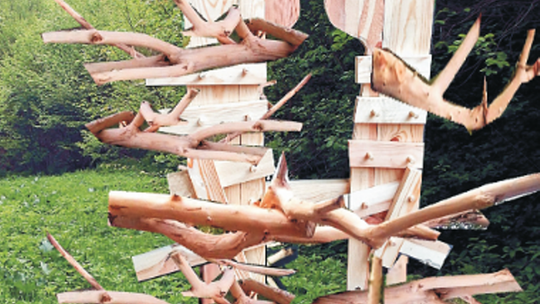 Wernisaż wystawy "Drzewce" Sławka Matyjaszewskiego