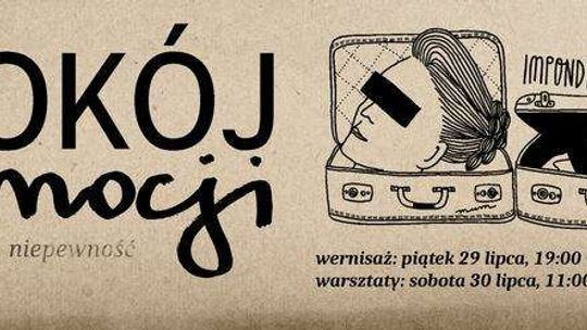 Wernisaż wystawy "Pokój emocji: niepewność" w Domu Słów