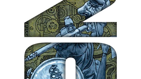 Wernisaż wystawy Przemysława Krupskiego w Nałęczowie