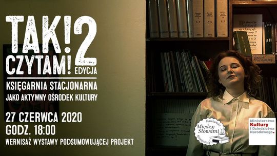 Wernisaż wystawy "Tak!Czytam!" w Między Słowami