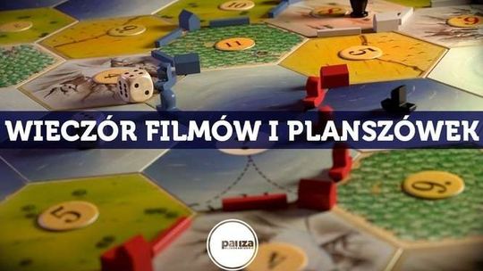 Wieczór filmów i planszówek w Klubokawiarni Pauza