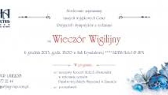 Wieczór Wigilijny w Artis Hotel&Spa