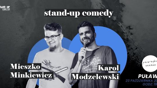 Wieczór ze stand-upem w puławskim Peweksie