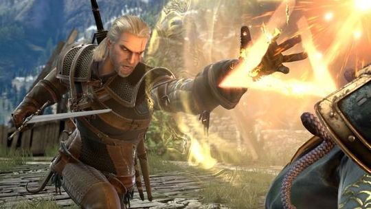 Wiedźmin Geralt na gościnnych występach (wideo)