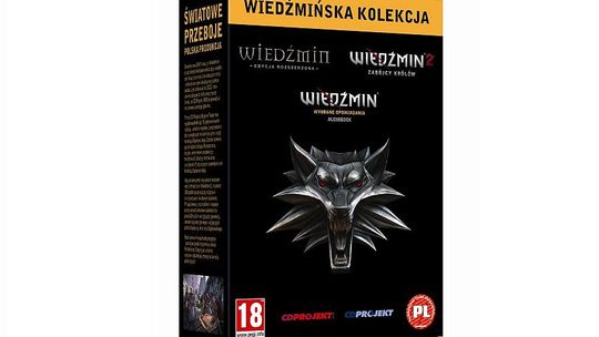 Wiedźmińska Kolekcja: Wiedźmin, Wiedźmin 2 i 5 opowiadań w jednym pudełku