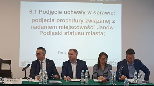 Większy prestiż i szansa na unijne dotacje. Kolejna gmina chce być miastem 