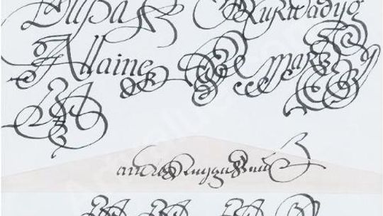 Wielkie litery wielkiego artysty