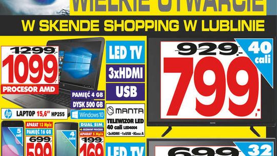 Wielkie Otwarcie w Skende Shopping w Lublinie