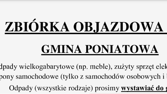 Wielkie porządki w gminie Poniatowa. Znamy terminy odbioru gabarytów