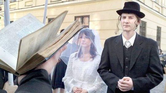 Wielkie żydowskie wesele na Starym Mieście w Lublinie
