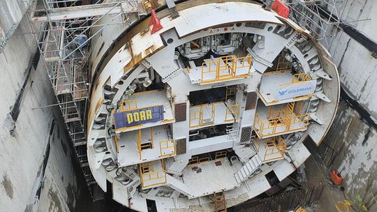 Wiercą pod Świnoujściem. Tunel połączy wyspy Uznam i Wolin