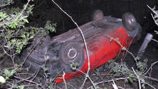 Wierszczyca: 16-latek zabrał ojcu samochód. Polo dachowało