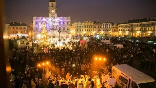 Wigilia na Rynku Wielkim w Zamościu już po raz 11 [zdjęcia]