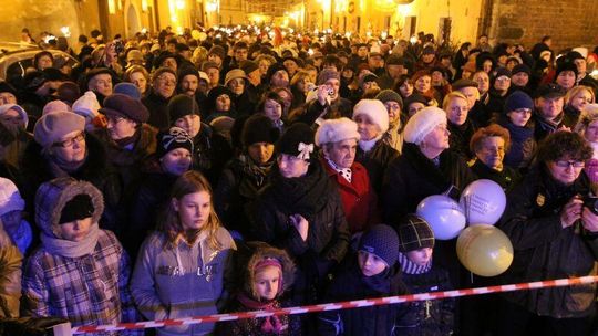 Wigilia Starego Miasta w Lublinie: Tłumy przy szopce (zdjęcia)