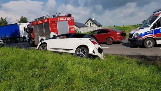 Wilkołaz Pierwszy: Wypadek na drodze krajowej nr 19