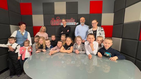 Wiosenna wizyta przedszkolaków w Dzienniku Wschodnim