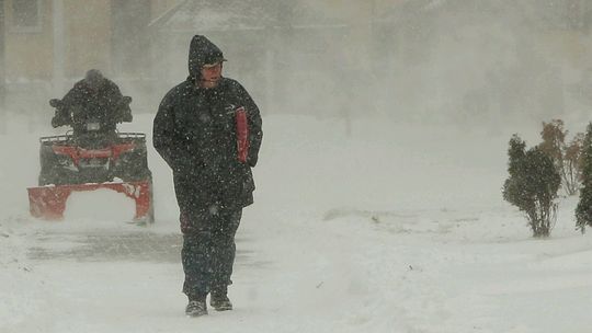 Wiosenne natarcie zimy. Znów sypie śnieg w woj. lubelskim