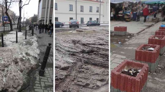 Wiosna odsłania brud na ulicach Lublina (Wasze zdjęcia)