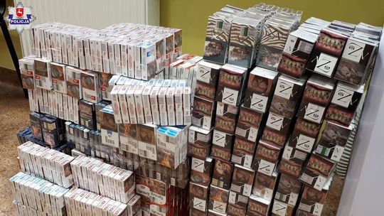 Wiozła papierosy warte kilkadziesiąt tysięcy złotych. Wpadła podczas kontroli drogowej