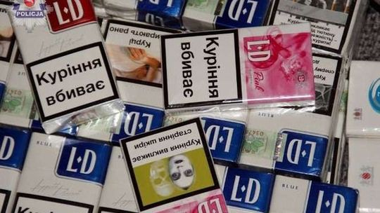 Wiozła ponad tysiąc paczek nielegalnych papierosów