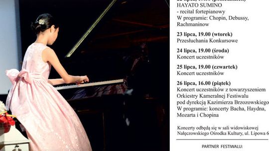 Wirtuozi fortepianu z całego świata znów w Nałęczowie (program)