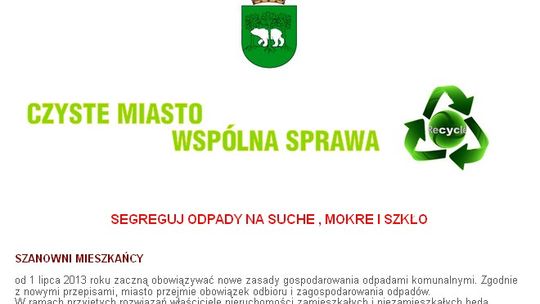 Wirus zaatakował witrynę Urzędu Miasta