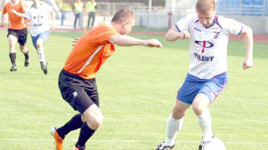 Wisła Puławy - Concordia Elbląg 1:0, przełamanie Gizy