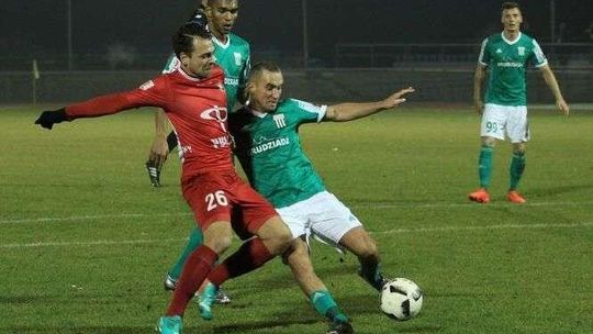 Wisła Puławy – Olimpia Grudziądz 0:1. Smutne zakończenie roku (zdjęcia)