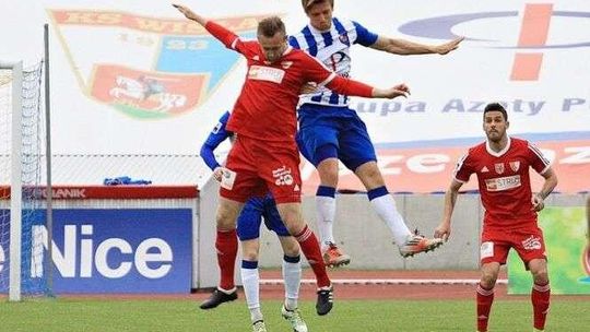 Wisła Puławy - Pogoń Siedlce 1:1. Tylko punkt nad strefą spadkową
