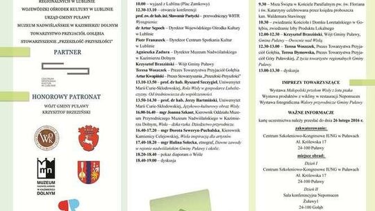 "Wisła w kulturze Lubelszczyzny". Konferencja w Puławach i Gołębiu