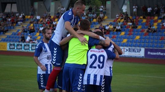 Wisłoka - Wisła Puławy 0:2. Szóste zwycięstwo, pierwsze czyste konto